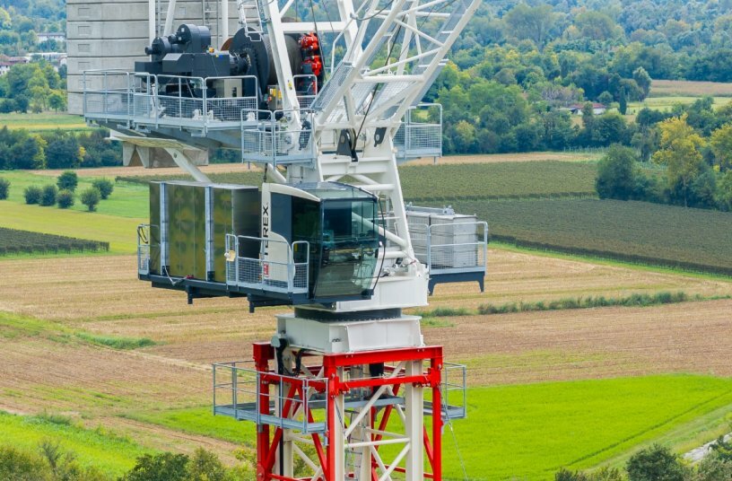 Raimondi’s Terex Tower Cranes launches high-capacity CTL 712-45 luffing jib crane at CONEXPO 2026<br>IMAGE SOURCE: Raimondi Cranes