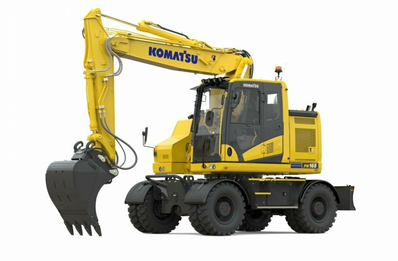 Komatsu Europe introduces new mobile excavators<br>IMAGE SOURCE: Komatsu Europe International N.V.
