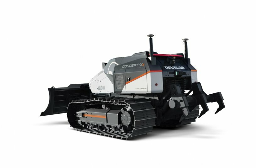 DEVELON Premieres Concept-X 2.0 Automated Construction Equipment