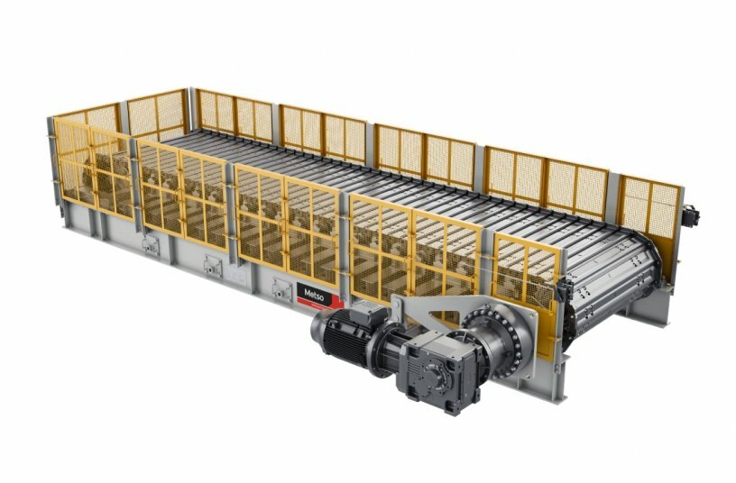 Metso apron feeder<br>IMAGE SOURCE: Metso