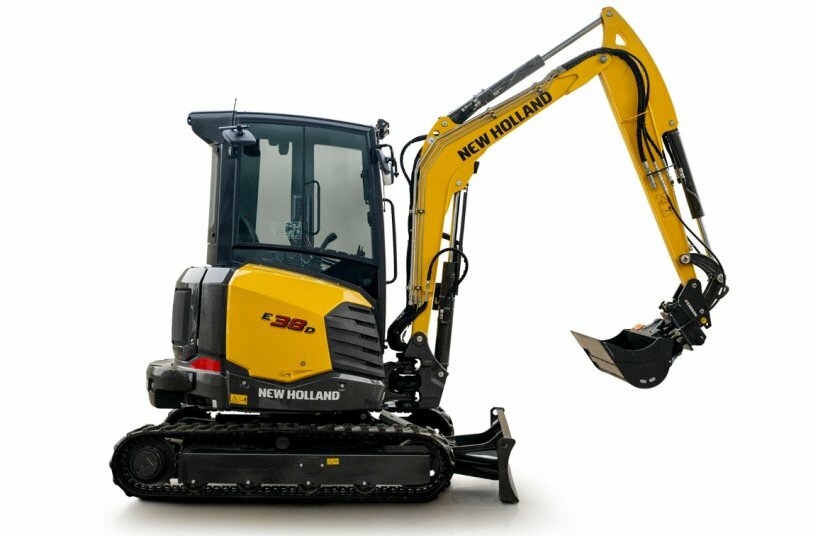 New Holland Construction E38D<br>IMAGE SOURCE: New Holland Construction