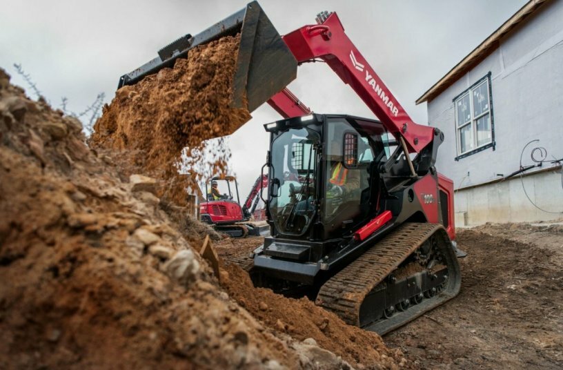  Yanmar Compact Equipment introduces the first compact track loader to its compact equipment lineup – the TL100VS. The loader is a construction-grade machine suitable for the construction, utility and rental industries. <br>IMAGE SOURCE: IRONCLAD Marketing; Yanmar Compact Equipment North America