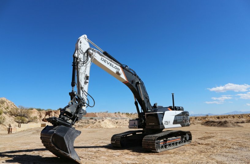 DEVELON Premieres Concept-X 2.0 Automated Construction Equipment