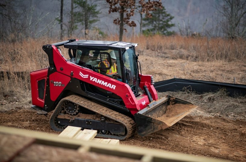 Yanmar launches the TL100VS in Las Vegas at CONEXPO-CON/AGG 2023 where visitors can get a first glimpse of the machine at the Las Vegas Convention Center in booth W40059.<br>IMAGE SOURCE: IRONCLAD Marketing; Yanmar Compact Equipment North America