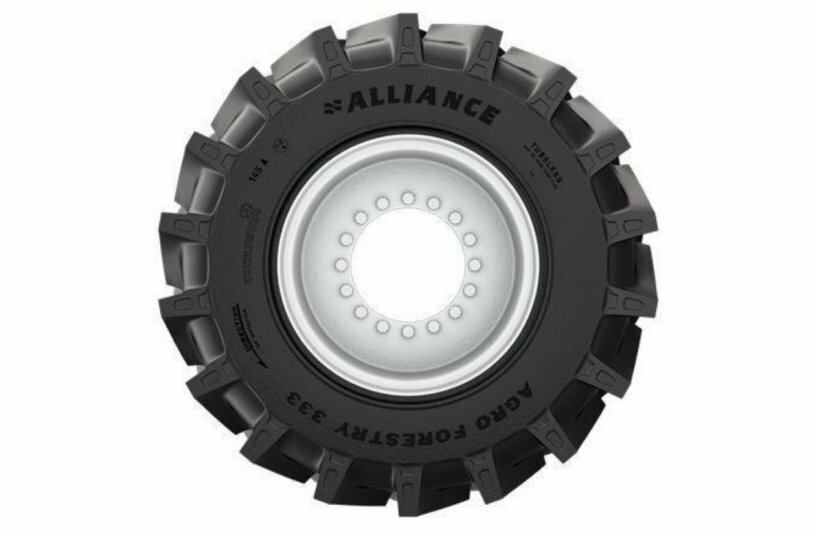 Alliance 333<br>IMAGE SOURCE: Alliance Tire Europe B.V.; Yokohama Off-Highway Tires (YOHT)
