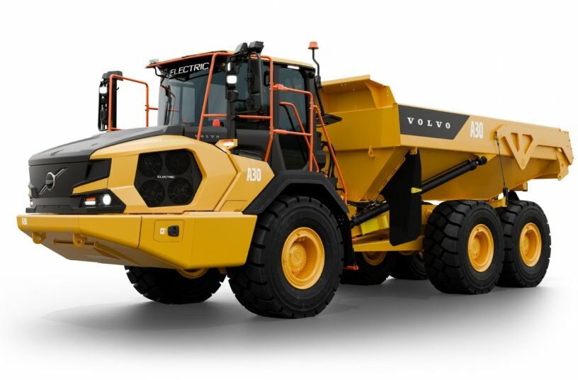 Volvo CE unveils world-first electric articulated haulers<br>IMAGE SOURCE: Volvo CE