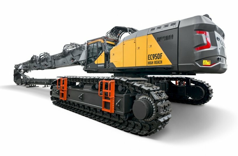 Volvo EC950 High Reach Demolition Excavator<br>IMAGE SOURCE: Volvo Construction Equipment