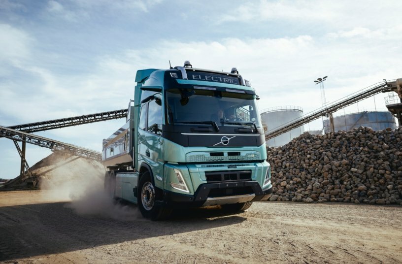 Volvo FMX Electric<br>IMAGE SOURCE: Volvo Trucks