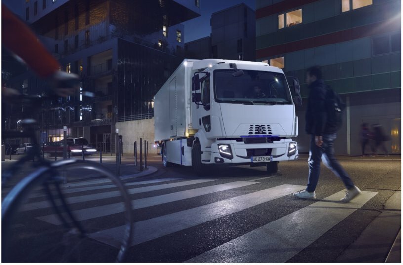 Vollelektrische D-Baureihe in neuem Design und mit mehr Sicherheit<br>BILDQUELLE: Renault Trucks Deutschland
