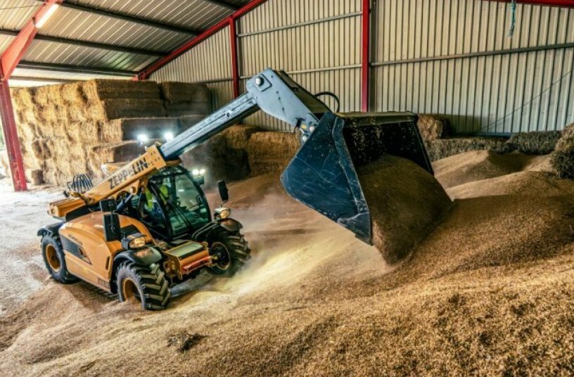 CAT ZT6.26 Telehandler <br>IMAGE SOURCE: Zeppelin Baumaschinen