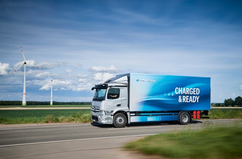 Mercedes-Benz eActros<br>BILDQUELLE: Daimler Truck AG