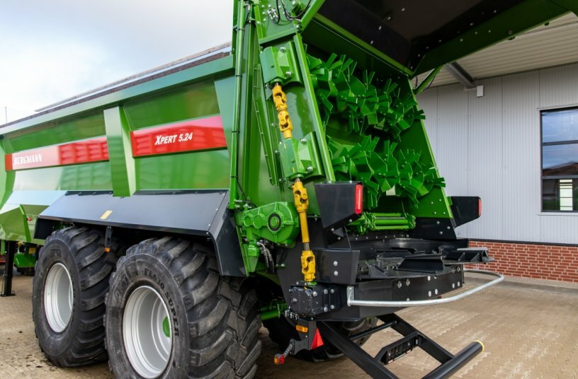 All BERGMANN XPERT models are equipped with a smooth-running cardan drive as standard for low maintenance and quiet operation<br>IMAGE SOURCE: Ludwig Bergmann GmbH