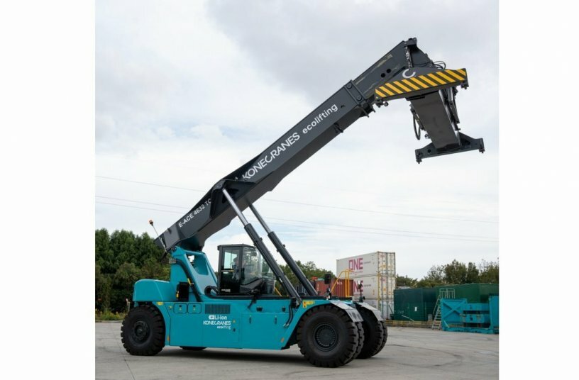 Konecranes Elektro-Reachstacker<br>BILDQUELLE: Konecranes