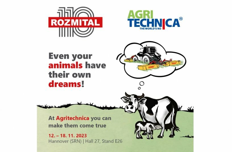 Invitation to Agritechnica<br>IMAGE SOURCE: Strojírny Rožmitál, s.r.o.
