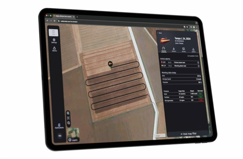 Väderstad führt E-Connect ein – Eine neue Ära der intelligenten Landwirtschaft<br>BILDQUELLE: Väderstad