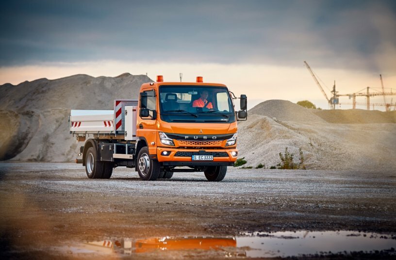 FUSO Next Generation eCanter 4S15e, 9C18e<br>IMAGE SOURCE: Daimler Truck AG