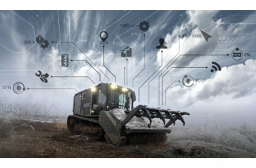 Prinoth Connect - Vegetation Management<br>IMAGE SOURCE: Prinoth VM NA