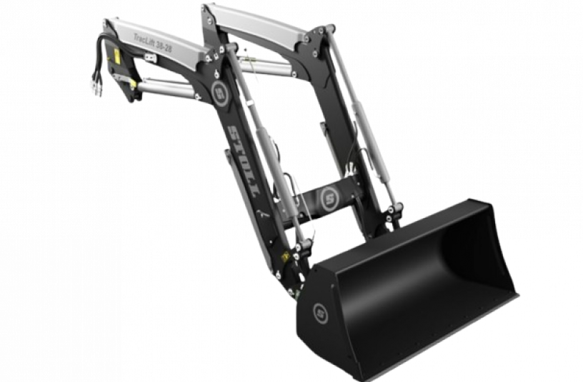 STOLL TracLift front-loader<br>IMAGE SOURCE: Wilhelm STOLL Maschinenfabrik GmbH