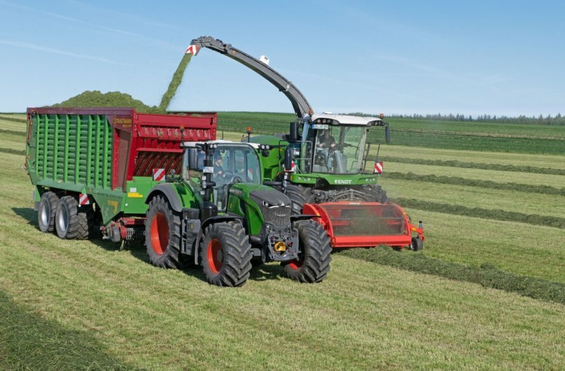 Even better: More power for Fendt 720 - 726 Vario Generation 7.1 and outstanding results in the DLG PowerMix test for the Fendt 724 Vario Gen7.1<br>IMAGE SOURCE: Fendt
