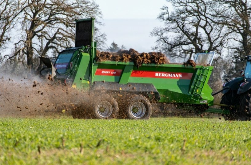 Die neuen ISOBUS-TIM-Anwendungen können optional bei den Streuern der BERGMANN XPERT-Baureihe gewählt werden.<br>BILDQUELLE: Ludwig Bergmann GmbH