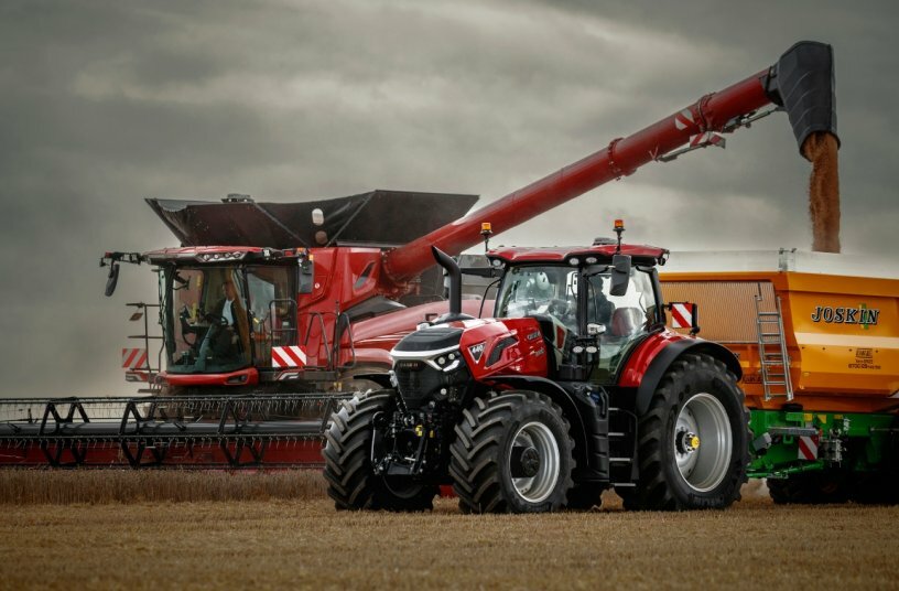 Case IH Previews New Optum Series Tractors with More Power and Flexible Application Solutions<br>IMAGE SOURCE: Case IH