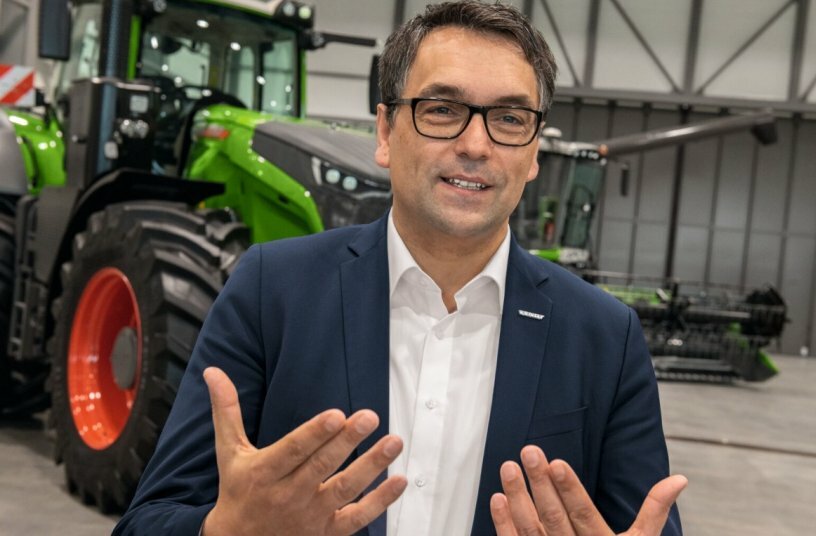 Roland Schmidt, Vice President Fendt Marketing<br>IMAGE SOURCE: Fendt