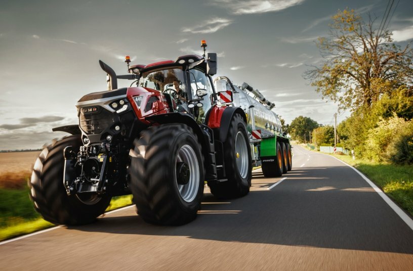 Case IH Previews New Optum Series Tractors with More Power and Flexible Application Solutions<br>IMAGE SOURCE: Case IH