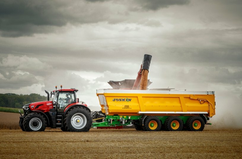 Case IH präsentiert neue Optum-Baureihe mit Plus an Hubraum, Leistung, Komfort und Geschwindigkeit<br>BILDQUELLE: Case IH