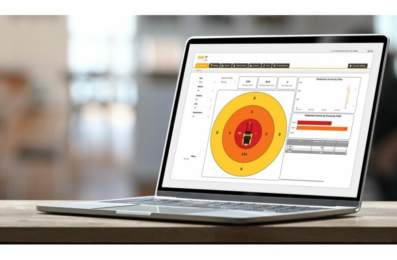 Yale announces pedestrian detection event dashboard to help warehouses enhance safety initiatives<br>IMAGE SOURCE: Yale