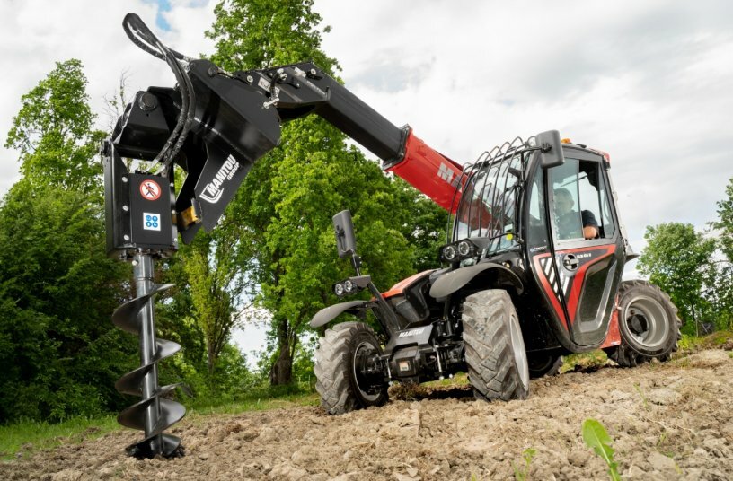 Ultra mobil: der Manitou ULM mit Anhänger<br>BILDQUELLE: Manitou Group