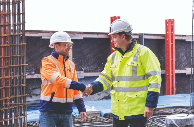 DC Tower 2 is growing at a rapid pace thanks to the close cooperation between PERI and PORR Bau GmbH, the sophisticated technology and the optimised processes.<br>IMAGE SOURCE: PERI SE