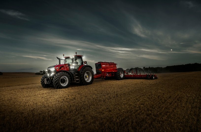 Case IH Previews New Optum Series Tractors with More Power and Flexible Application Solutions<br>IMAGE SOURCE: Case IH