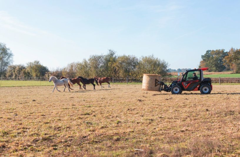 Ultra mobil: der Manitou ULM mit Anhänger<br>BILDQUELLE: Manitou Group