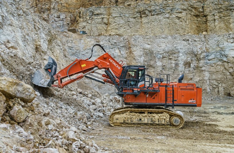 Hitachi 890LD<br>IMAGE SOURCE: Hitachi Construction Machinery (Europe) NV