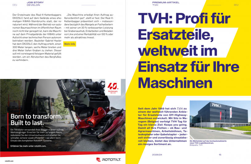 TVH looks beyond spare parts to extend machinery lifecycles<br>IMAGE SOURCE: LECTURA GmbH