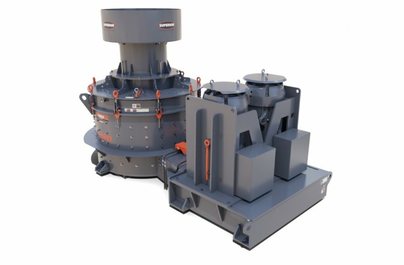 Next-Generation Cemco® Vertical Shaft Impactor<br>IMAGE SOURCE: Superior Industries, Inc.