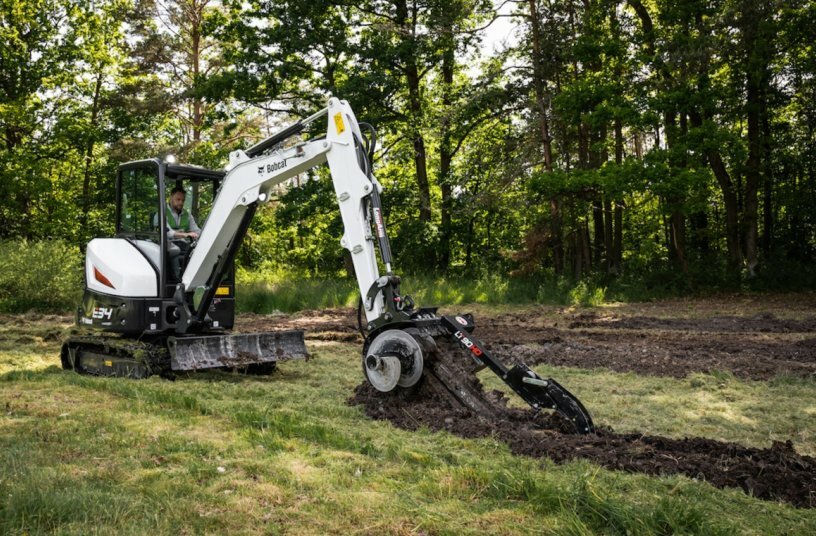 Introducing Bobcat´s Next-Generation Augers and Trenchers<br>IMAGE SOURCE: Bobcat