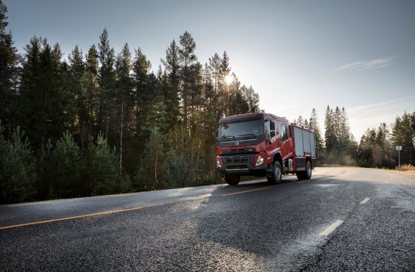 Volvo FMX mit Mannschaftsfahrerhaus<br>BILDQUELLE: Volvo Group Trucks Central Europe GmbH