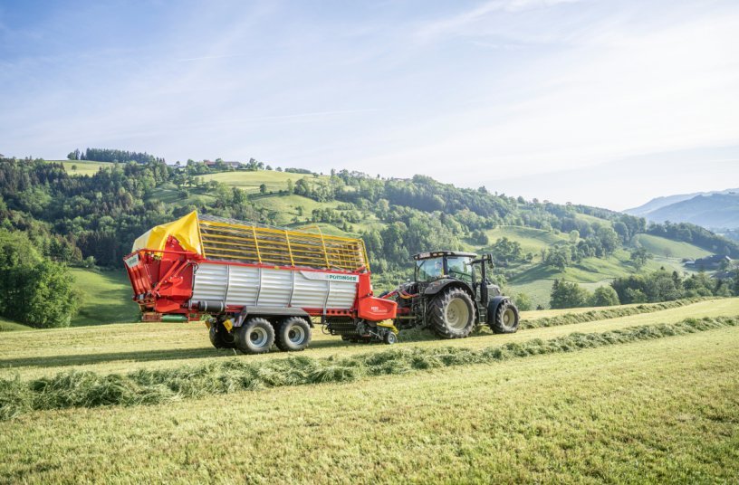 BOSS 3000 MASTER, der neue Ladewagen für Kleinbetriebe <br>BILDQUELLE: PÖTTINGER Landtechnik GmbH