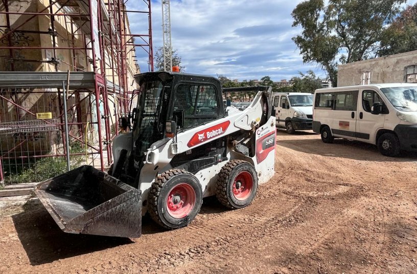 Bobcat Equipment Vital to Redevelopment of Former Rossani Barracks in Bari in Italy<br>IMAGE SOURCE: Doosan Bobcat EMEA