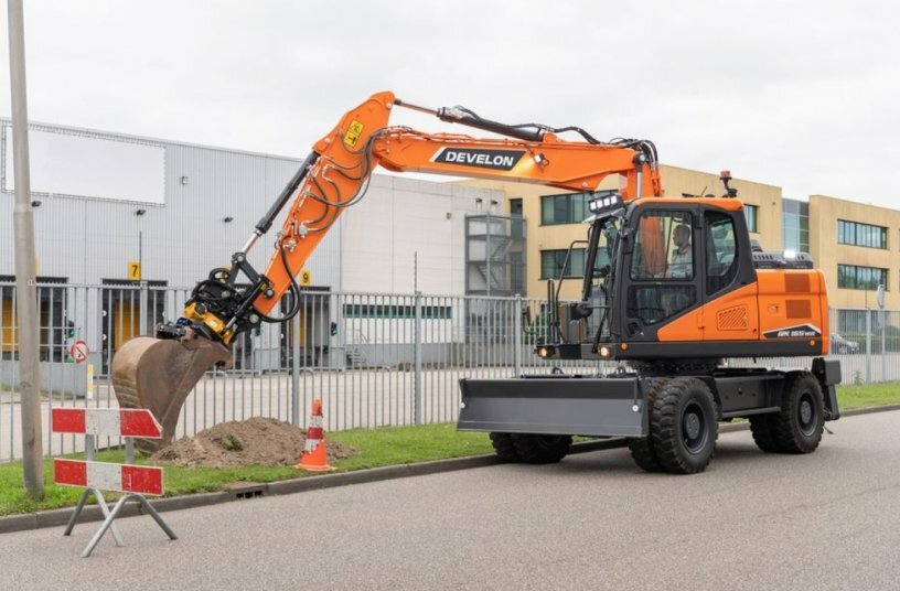 Major Performance Upgrades on Develon Wheel Excavators<br>IMAGE SOURCE: DEVELON