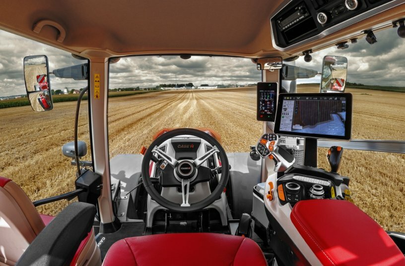 Case IH Previews New Optum Series Tractors with More Power and Flexible Application Solutions<br>IMAGE SOURCE: Case IH
