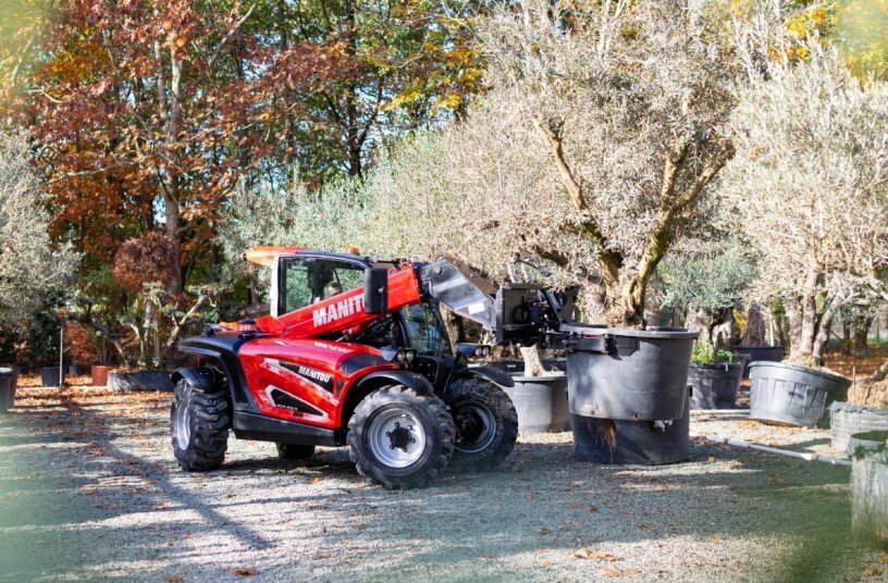 Ultra mobil: der Manitou ULM mit Anhänger<br>BILDQUELLE: Manitou