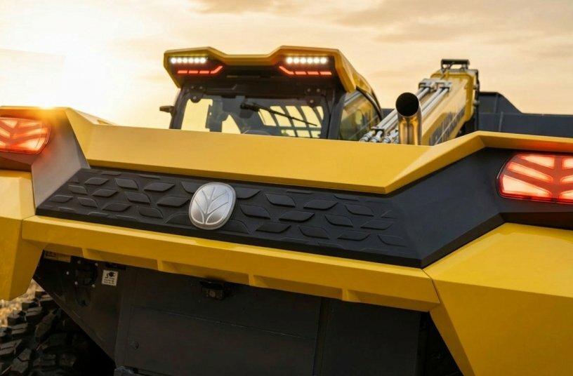 New Holland hybrid Telehandler<br>IMAGE SOURCE: New Holland Agriculture
