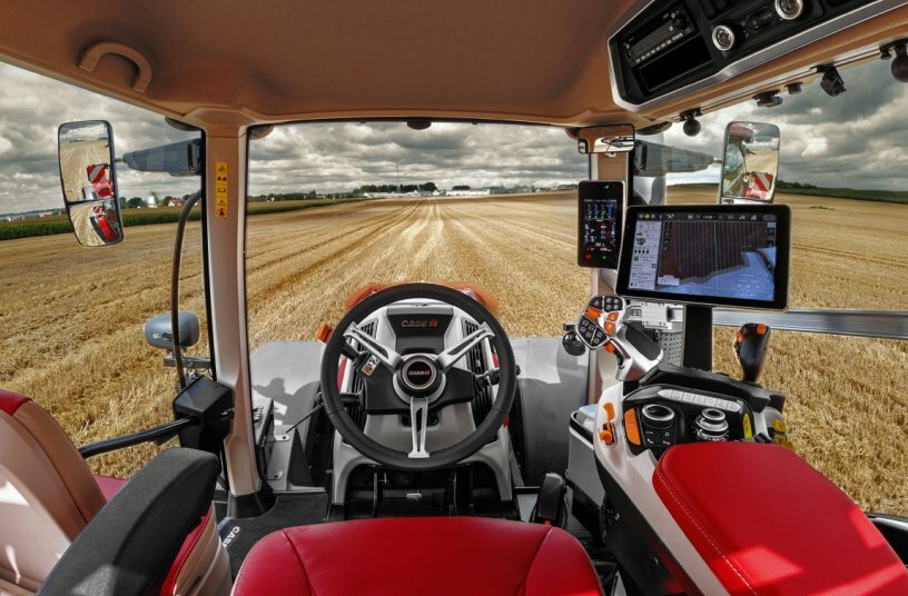 Case IH präsentiert neue Optum-Baureihe mit Plus an Hubraum, Leistung, Komfort und Geschwindigkeit<br>BILDQUELLE: Case IH