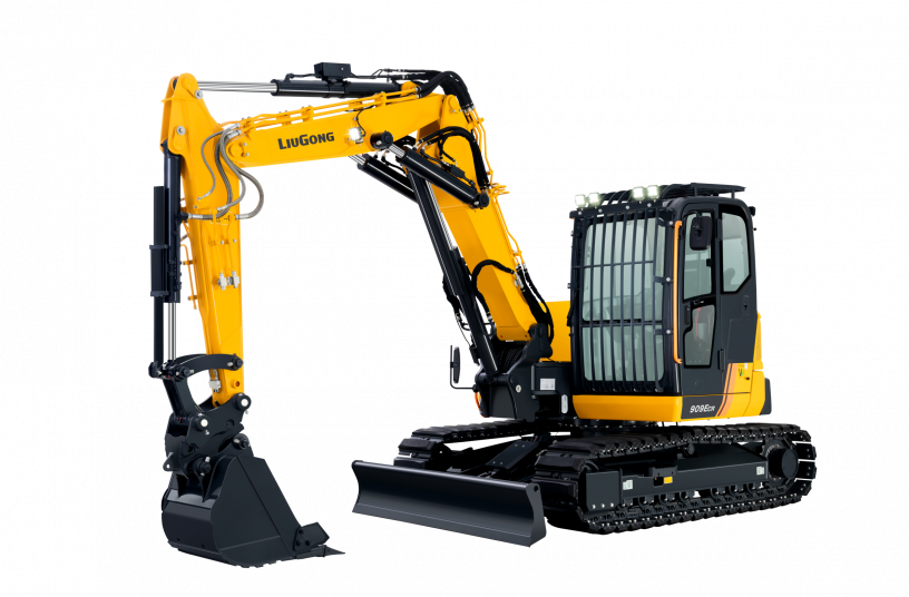 909ECR Two Piece Boom Excavator<br>IMAGE SOURCE: LiuGong Machinery Europe B.V.