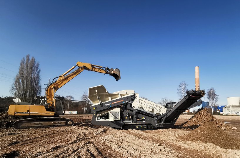Metso Outotec Nordtrack S25 jobsite <br> Image source: Metso Outotec
