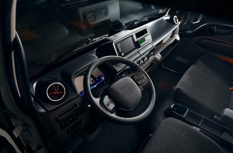 FUSO Canter Interieu<br>IMAGE SOURCE: Daimler Truck AG