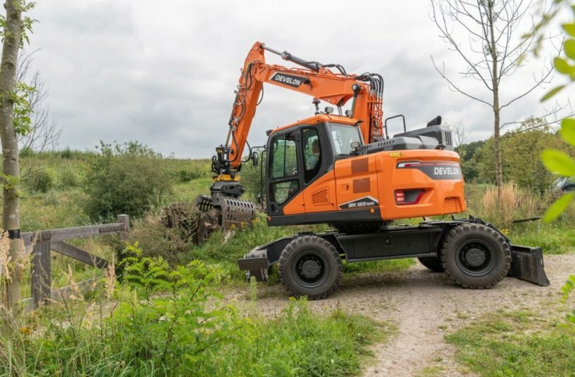 Major Performance Upgrades on Develon Wheel Excavators<br>IMAGE SOURCE: DEVELON