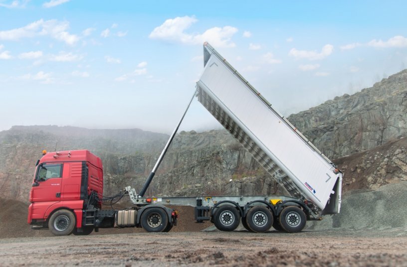 Leicht und robust, ausgelegt auf maximale Einsatzdauer und einfache Wartung<br>BILDQUELLE: Schmitz Cargobull AG